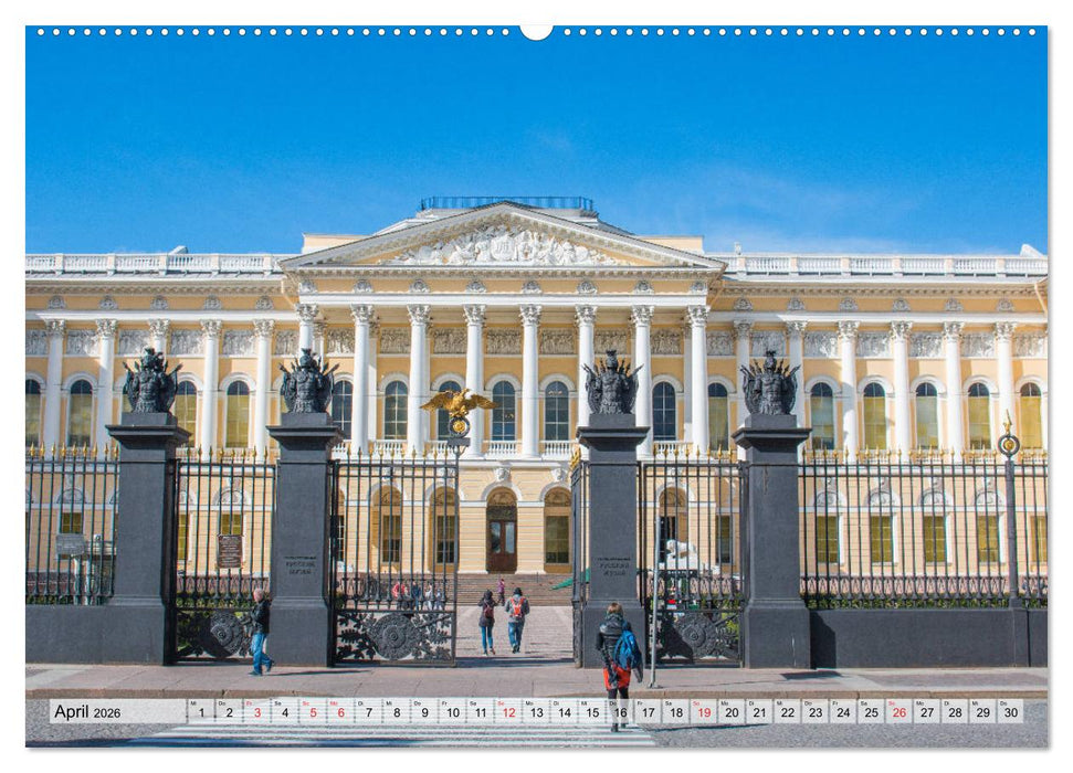 St. Petersburg - Prachtvolle Ostseemetropole (CALVENDO Wandkalender 2026)