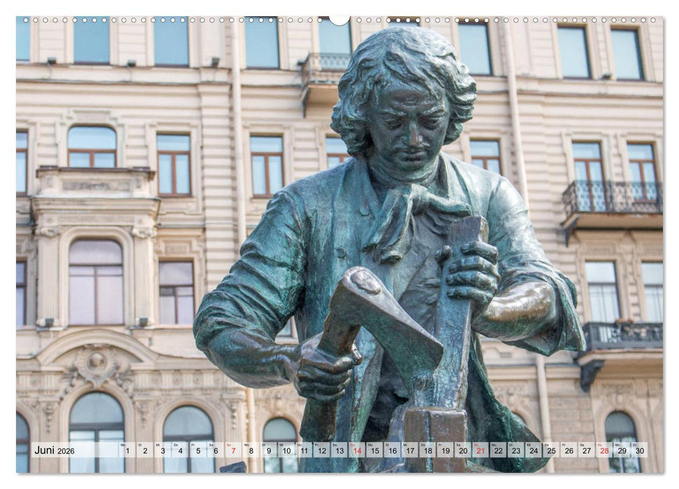 St. Petersburg - Prachtvolle Ostseemetropole (CALVENDO Wandkalender 2026)
