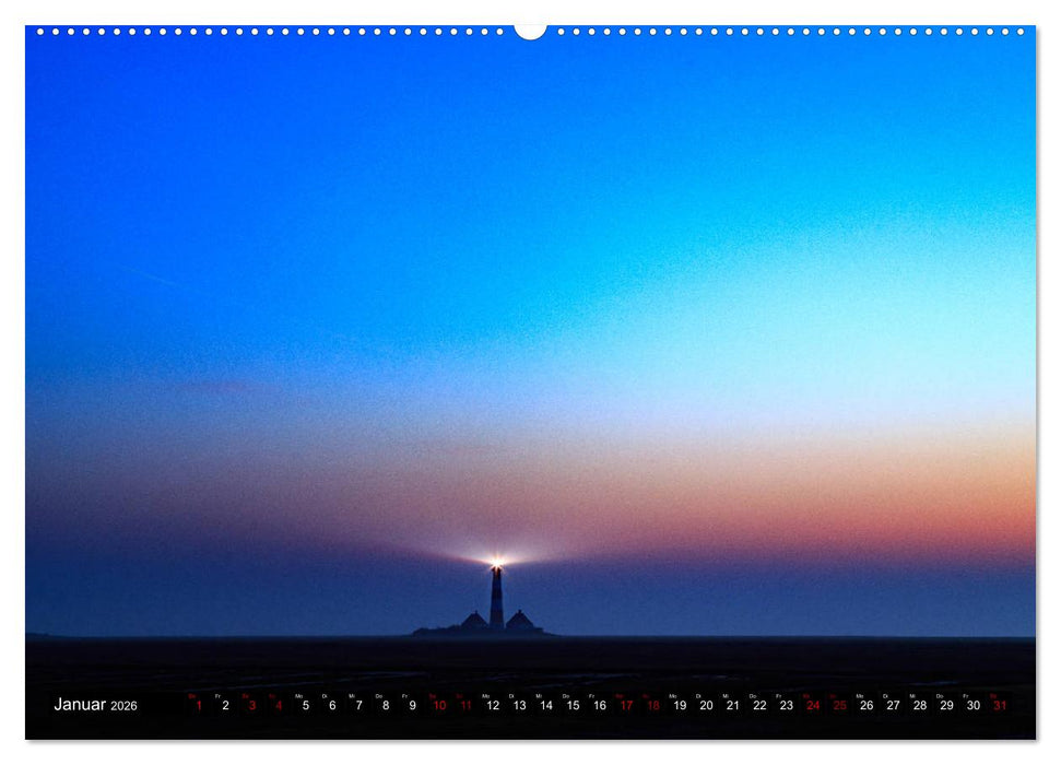 Einmaliges Westerhever (CALVENDO Premium Wandkalender 2026)
