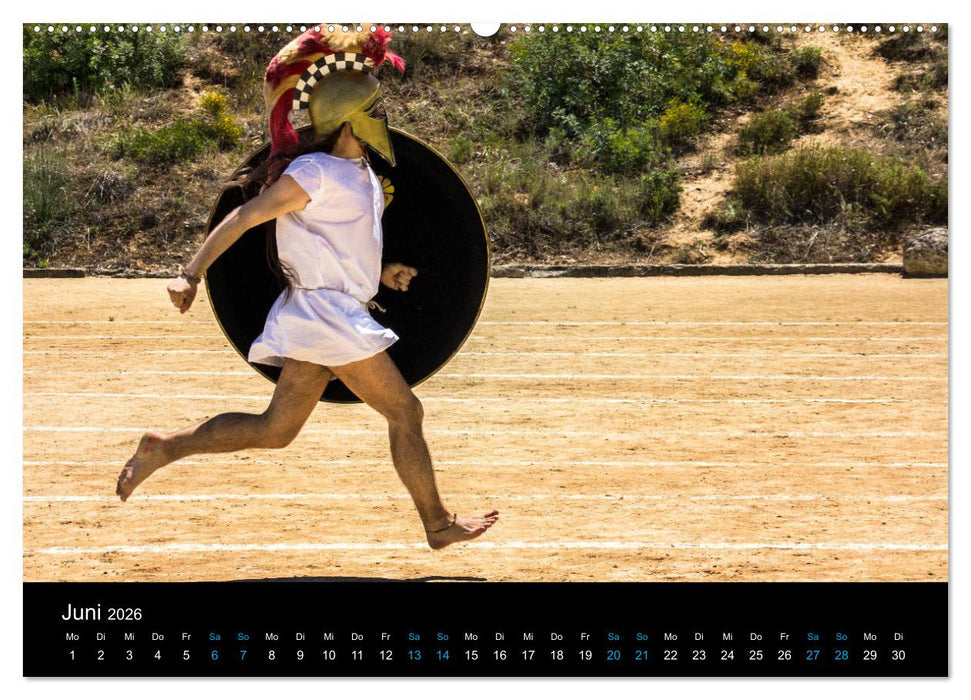 Peloponnes, Griechisches Urgestein von grandioser Schönheit. Die Regionen Argolis, Korinthia und Attika (CALVENDO Premium Wandkalender 2026)