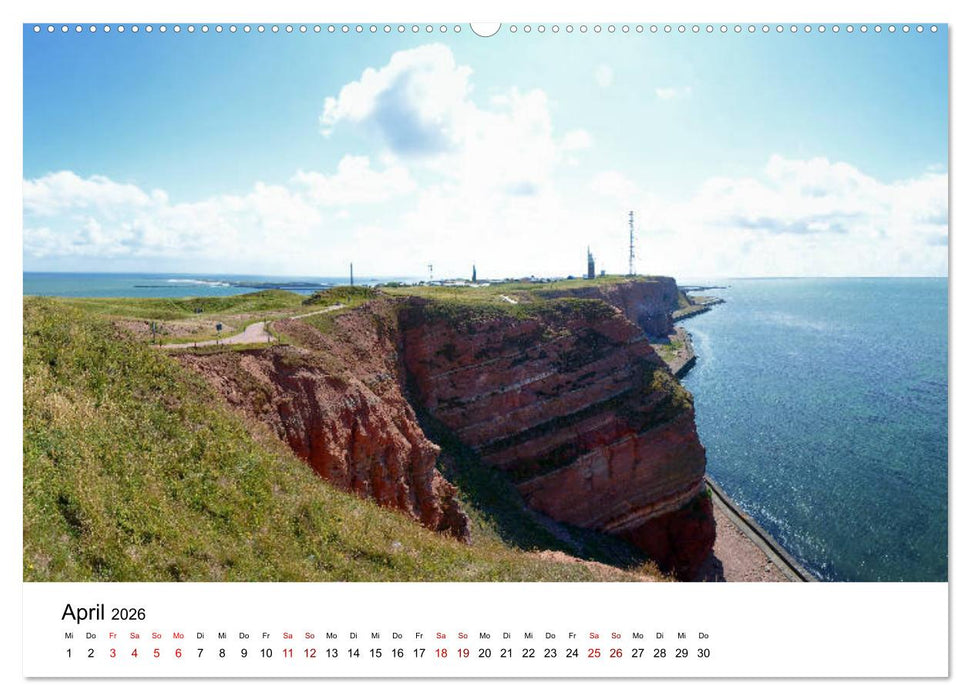 Mitreisekalender 2026 Helgoland (CALVENDO Premium Wandkalender 2026)