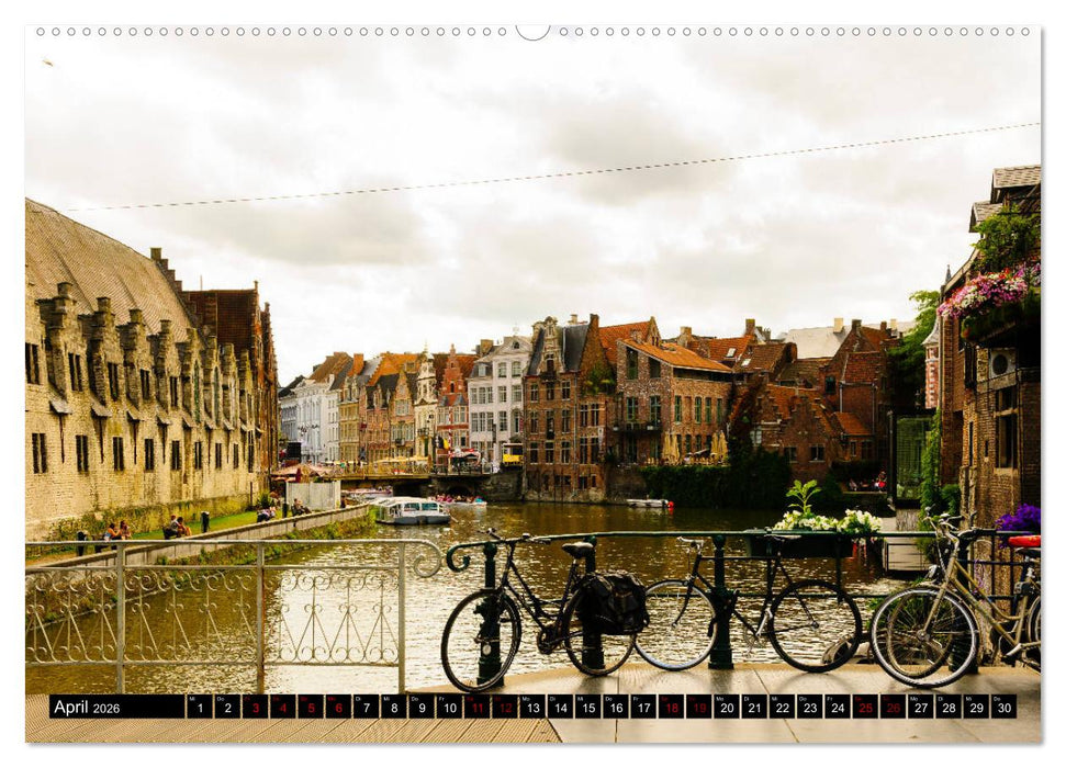 Belgien - traumhaft schön! (CALVENDO Premium Wandkalender 2026)