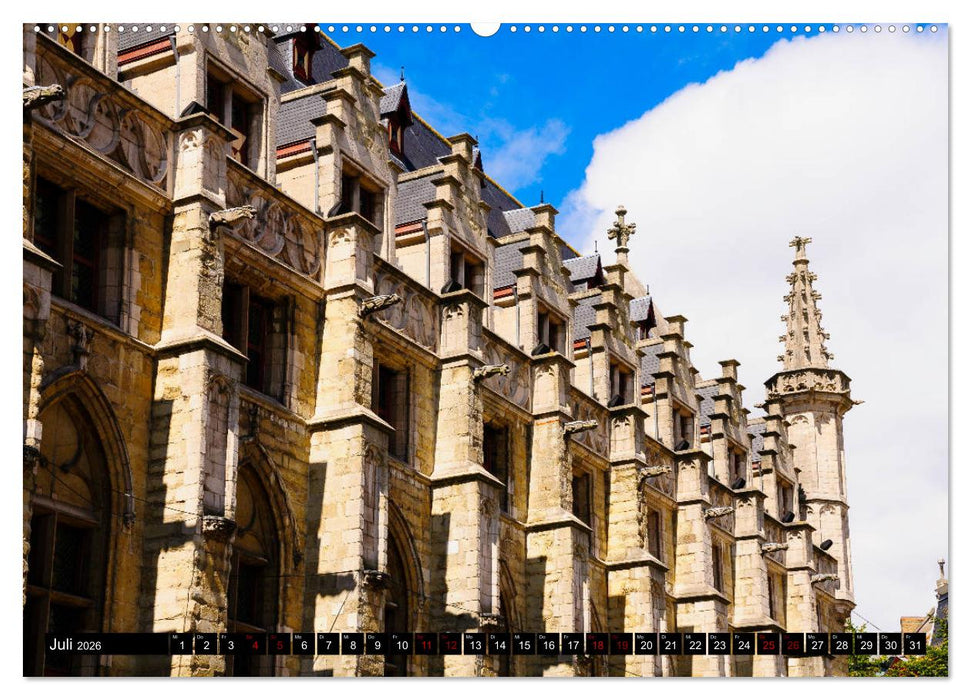 Belgien - traumhaft schön! (CALVENDO Premium Wandkalender 2026)