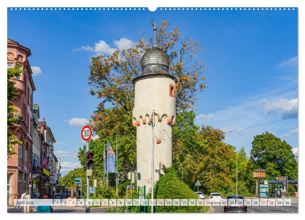 Aschaffenburg Impressionen (CALVENDO Premium Wandkalender 2026)