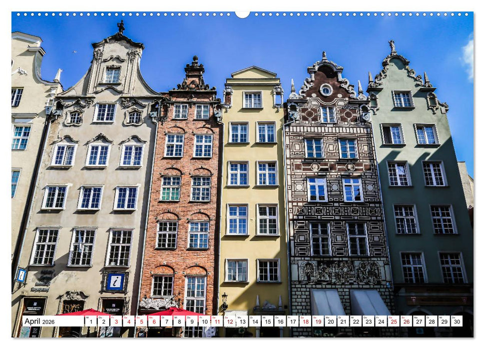 Danzig - Gdansk (CALVENDO Premium Wandkalender 2026)