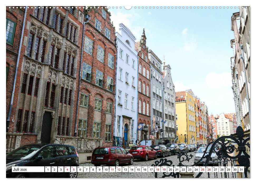 Danzig - Gdansk (CALVENDO Premium Wandkalender 2026)