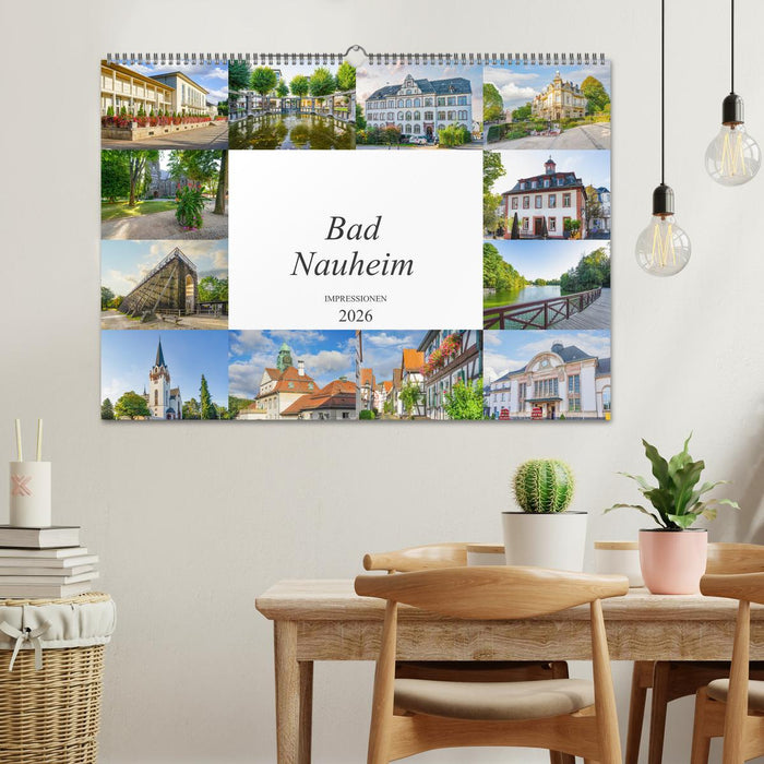 Bad Nauheim Impressionen (CALVENDO Wandkalender 2026)