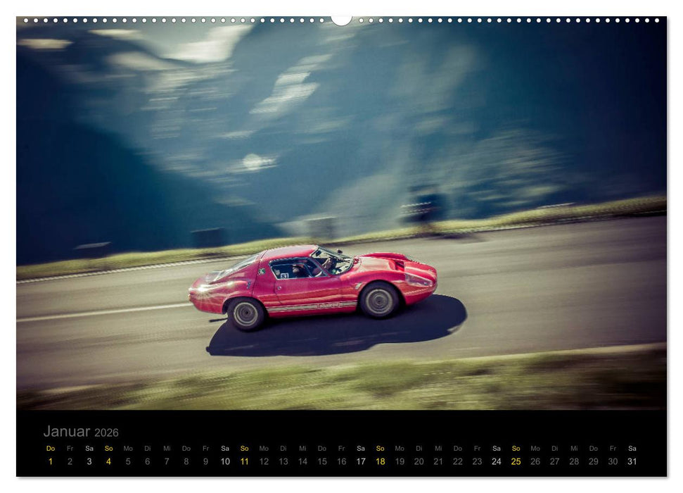 Abarth Racing (CALVENDO Wandkalender 2026)