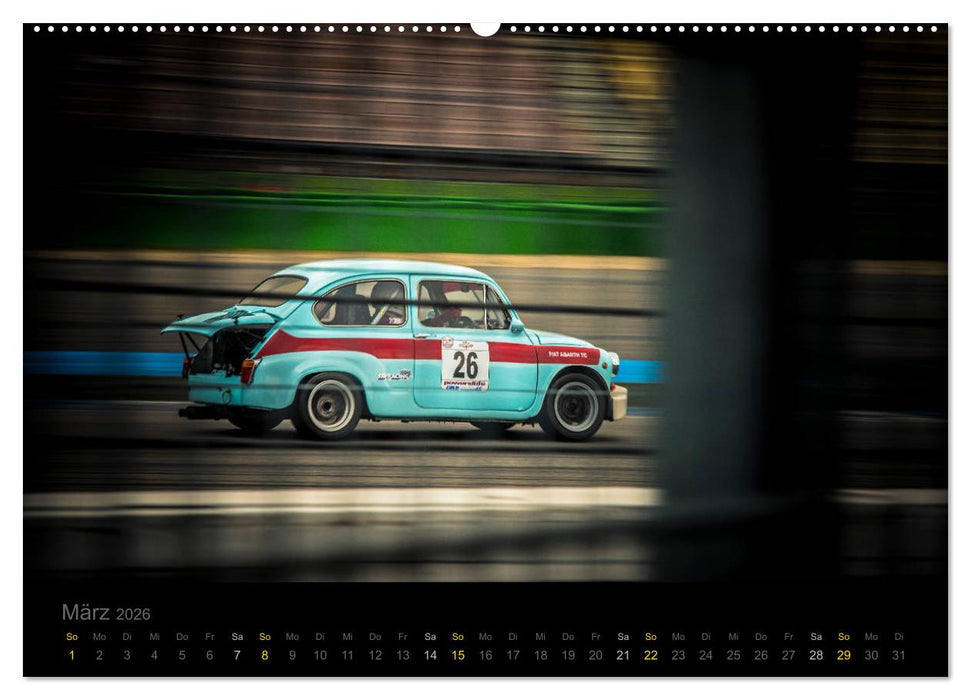 Abarth Racing (CALVENDO Wandkalender 2026)