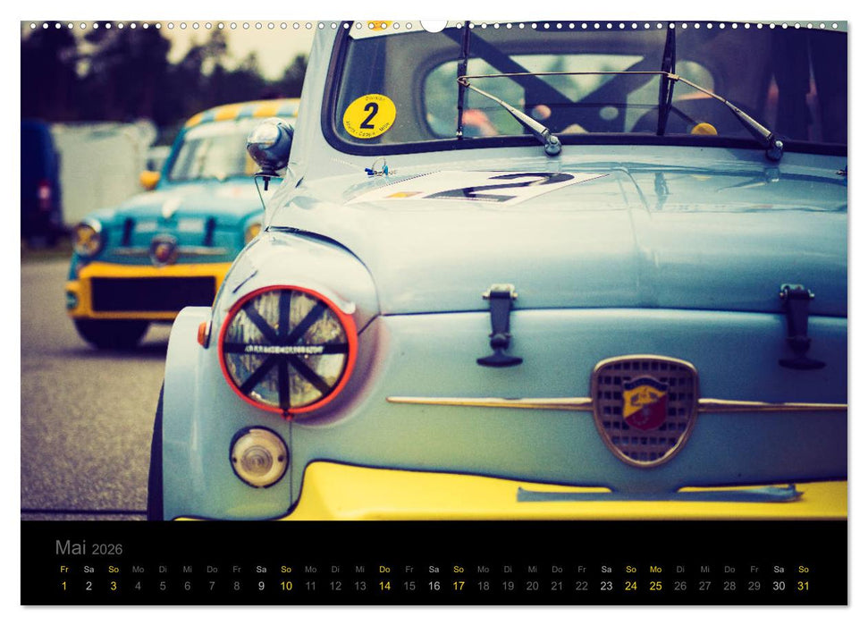 Abarth Racing (CALVENDO Wandkalender 2026)