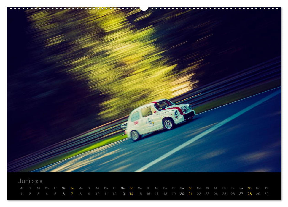 Abarth Racing (CALVENDO Wandkalender 2026)