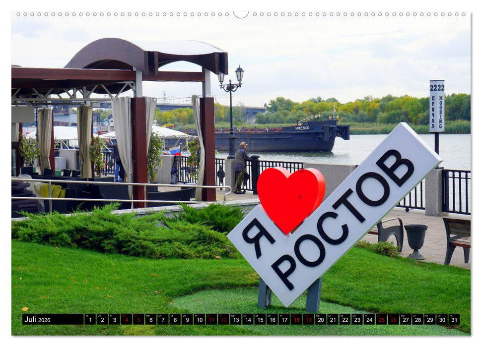 Rostow am Don (CALVENDO Premium Wandkalender 2026)