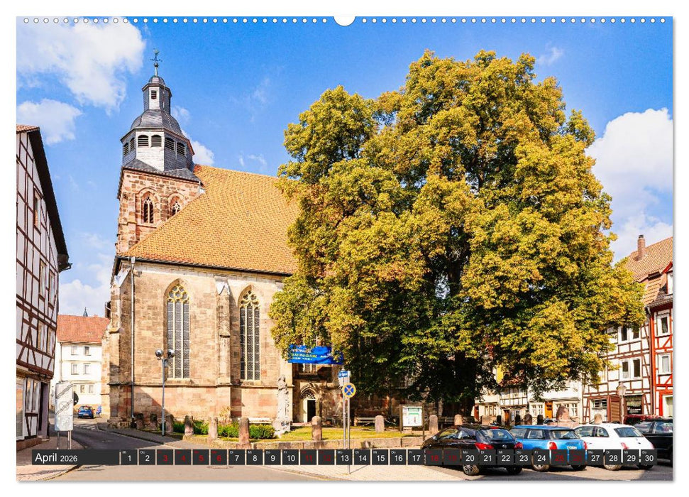 Ein Blick auf Eschwege (CALVENDO Premium Wandkalender 2026)