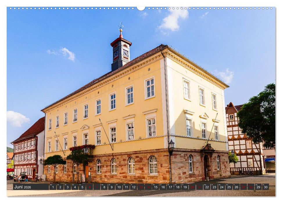 Ein Blick auf Eschwege (CALVENDO Premium Wandkalender 2026)