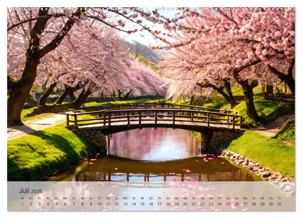 Flüsse der Fantasie (CALVENDO Premium Wandkalender 2026)