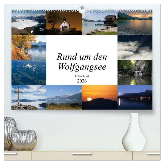 Rund um den Wolfgangsee (CALVENDO Premium Wandkalender 2026)