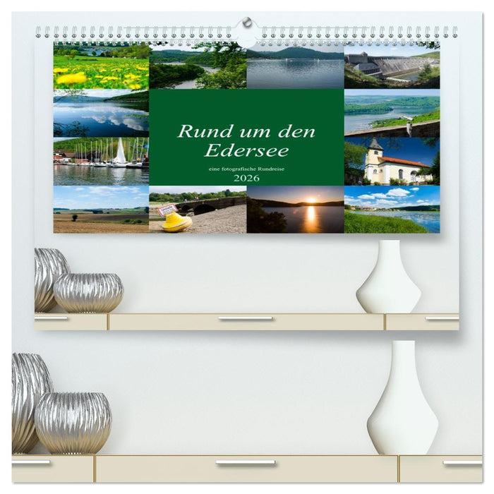 Rund um den Edersee (CALVENDO Premium Wandkalender 2026)