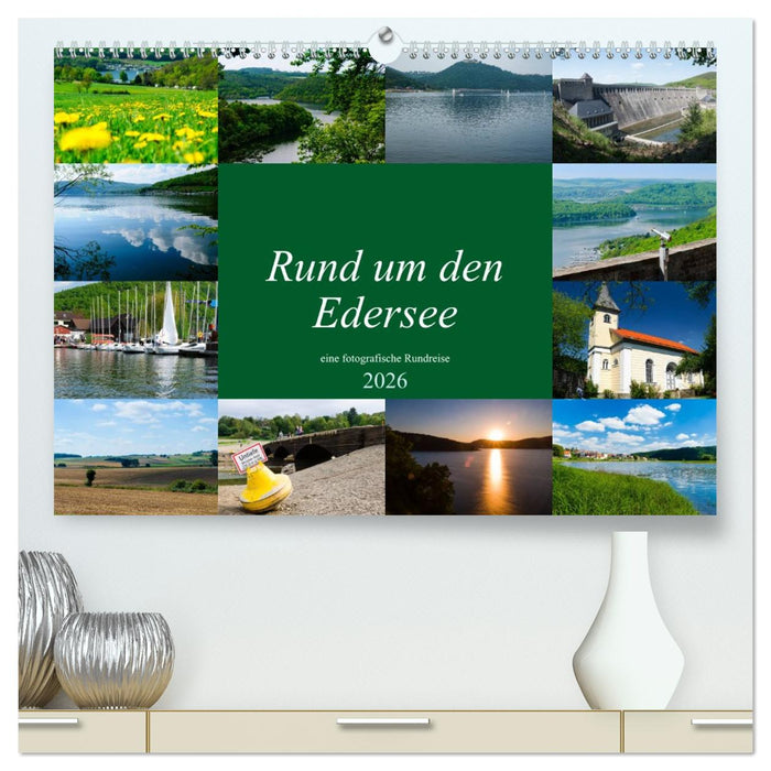 Rund um den Edersee (CALVENDO Premium Wandkalender 2026)