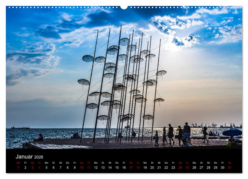 Reiseziele in Griechenland (CALVENDO Premium Wandkalender 2026)