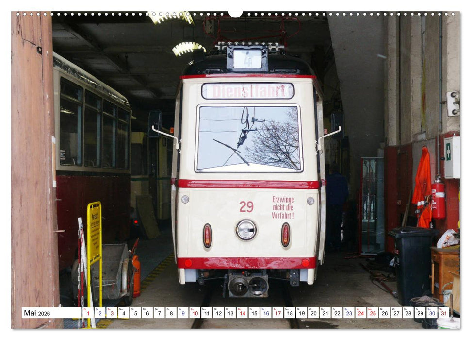 LOWA-Straßenbahnen Naumburg-Gera-Staßfurt-Frankfurt/Oder (CALVENDO Premium Wandkalender 2026)