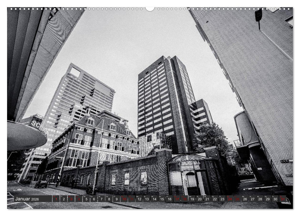 Ein Blick auf Rotterdam (CALVENDO Premium Wandkalender 2026)