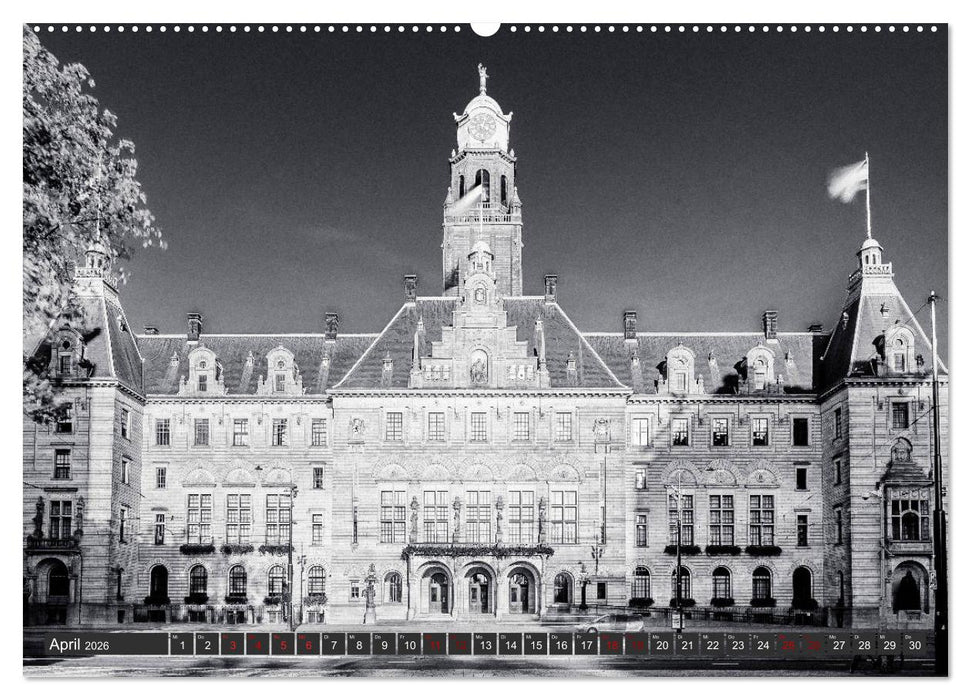 Ein Blick auf Rotterdam (CALVENDO Premium Wandkalender 2026)