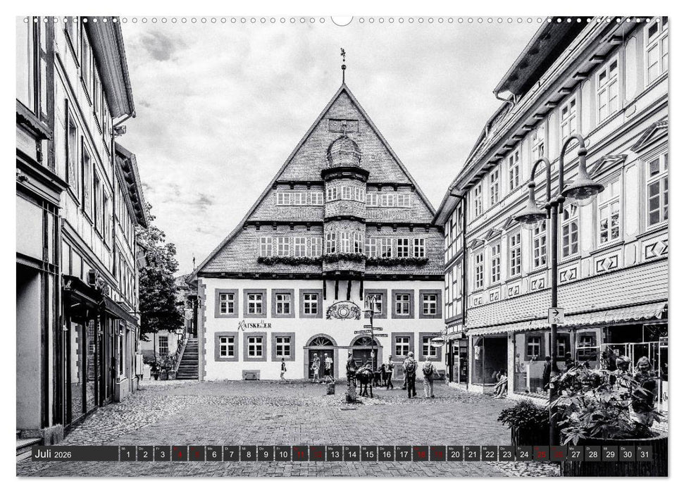 Ein Blick auf Osterode am Harz (CALVENDO Premium Wandkalender 2026)