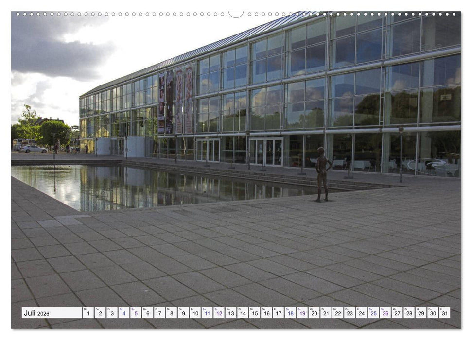 Aarhus: Stadt des Lächelns - Kulturhauptstadt Dänemarks (CALVENDO Premium Wandkalender 2026)