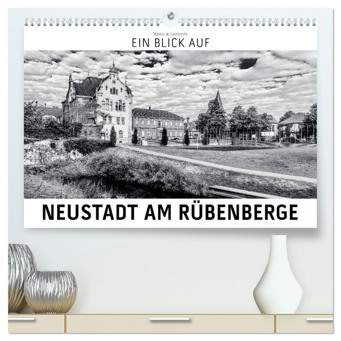 Ein Blick auf Neustadt am Rübenberge (CALVENDO Premium Wandkalender 2026)