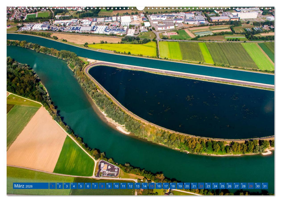 Luftaufnahmen der Schweiz (CALVENDO Premium Wandkalender 2026)