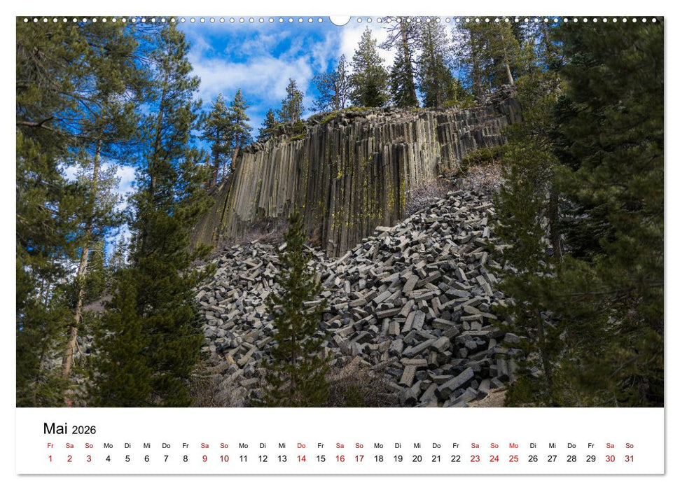 Naturparadiese zwischen Los Angeles und Las Vegas (CALVENDO Premium Wandkalender 2026)