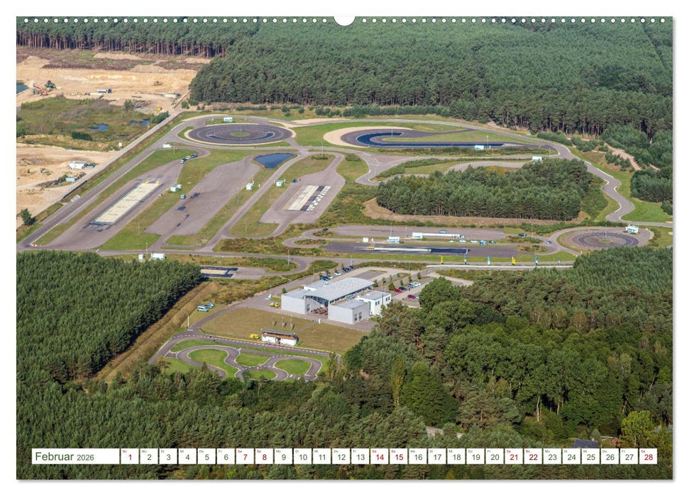 Der Fläming aus der Vogelperspektive (CALVENDO Premium Wandkalender 2026)