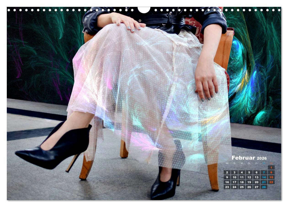 High Heels - Hohe Absätze machen lange Beine (CALVENDO Wandkalender 2026)