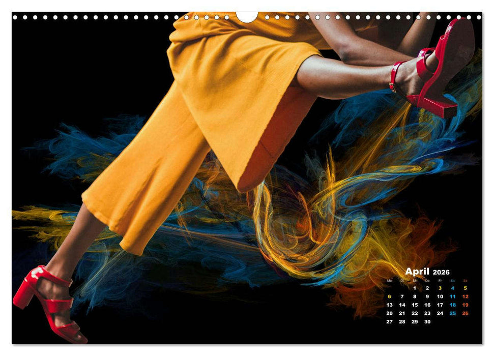 High Heels - Hohe Absätze machen lange Beine (CALVENDO Wandkalender 2026)
