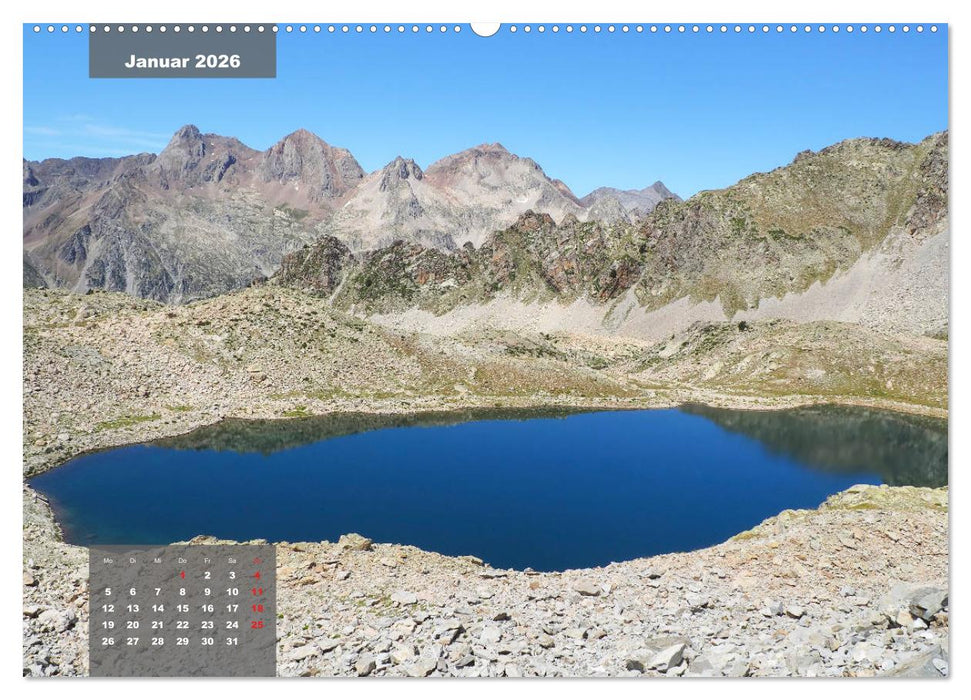 Die wilden Pyrenäen (CALVENDO Wandkalender 2026)