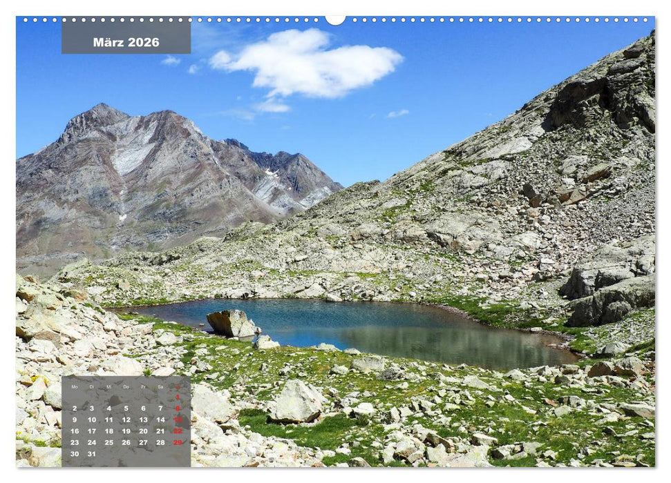 Die wilden Pyrenäen (CALVENDO Wandkalender 2026)