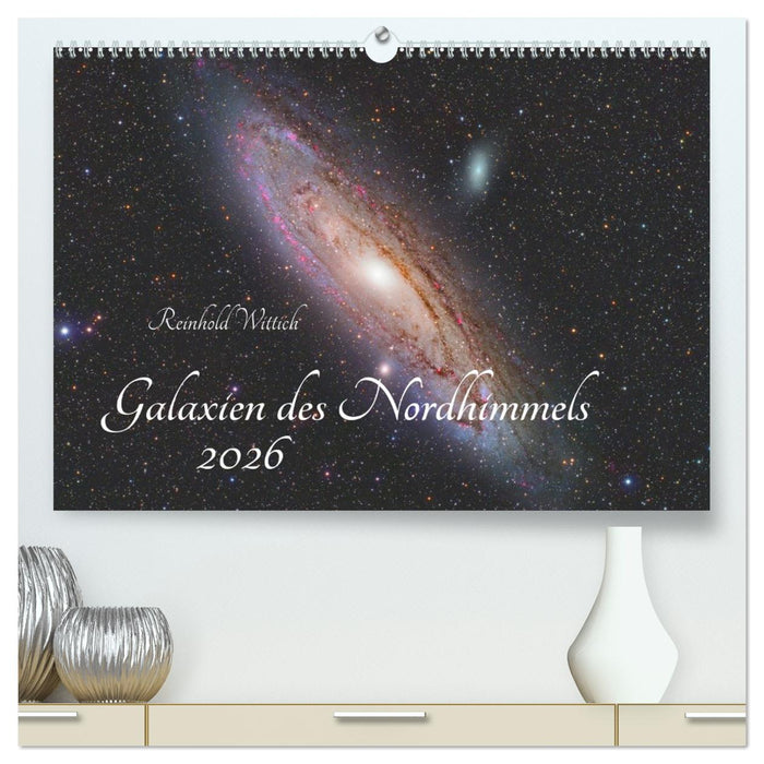 Galaxien des Nordhimmels (CALVENDO Premium Wandkalender 2026)