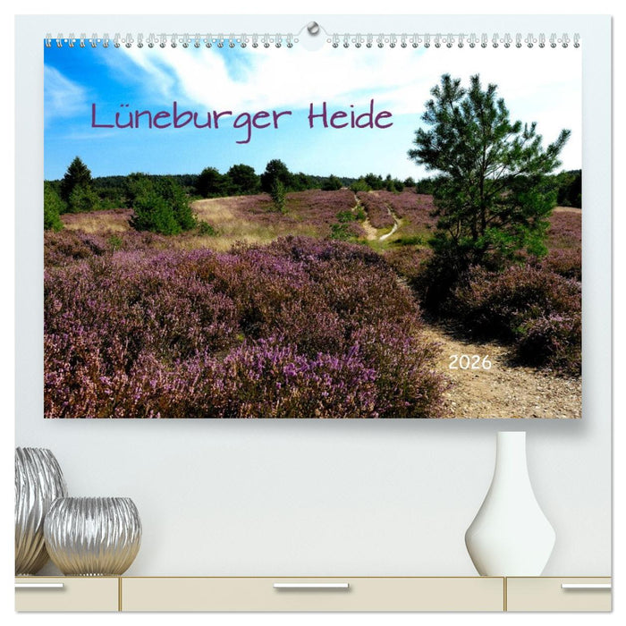 Lüneburger Heide (CALVENDO Premium Wandkalender 2026)