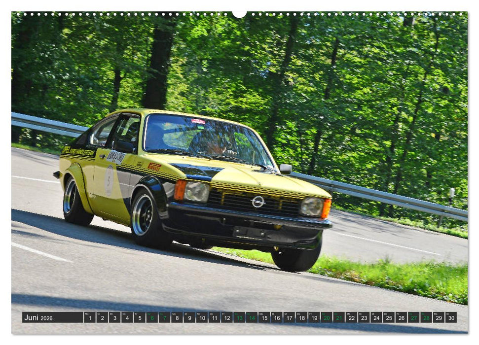 OLDTIMER BERGRENNEN - OPEL AM START (CALVENDO Wandkalender 2026)