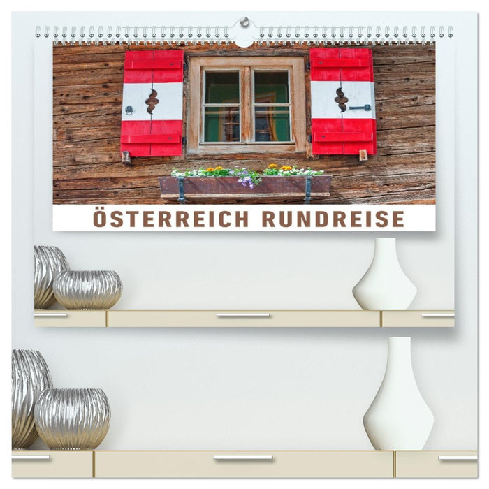 Österreich Rundreise (CALVENDO Premium Wandkalender 2026)