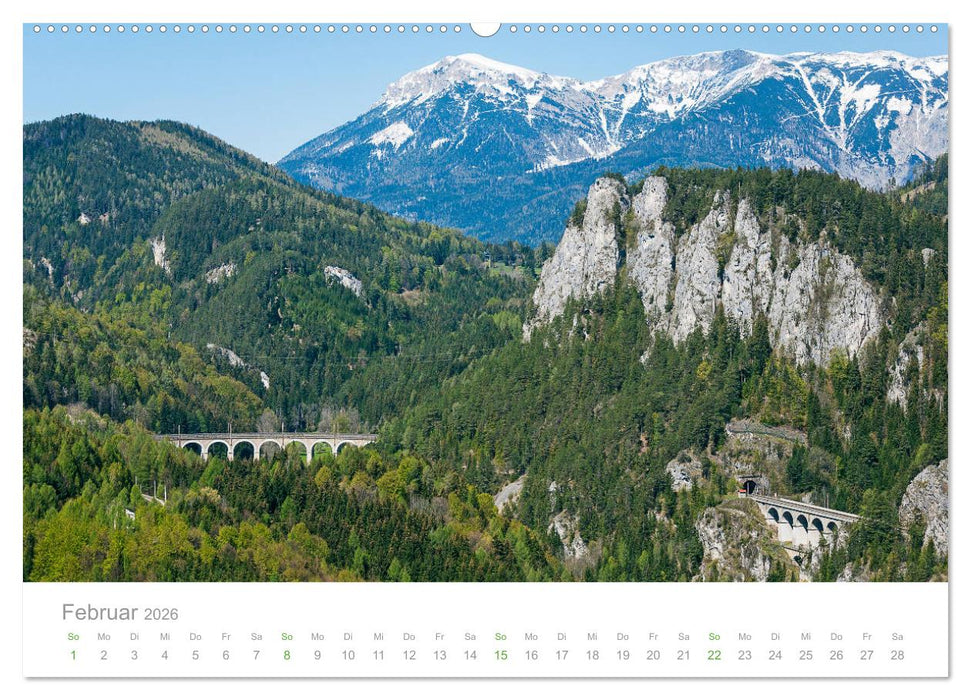 Österreich Rundreise (CALVENDO Premium Wandkalender 2026)