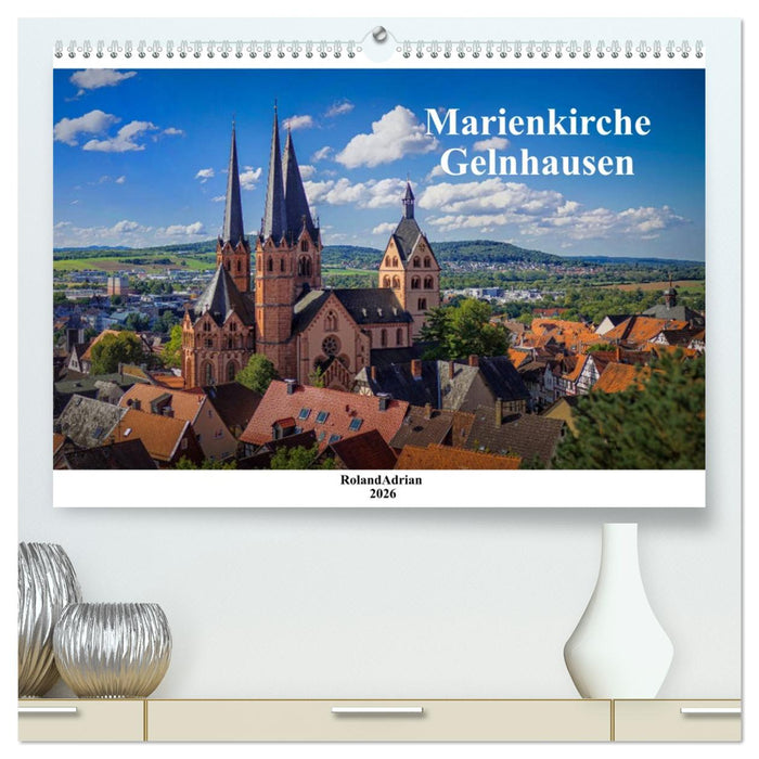 Marienkirche Gelnhausen (CALVENDO Premium Wandkalender 2026)