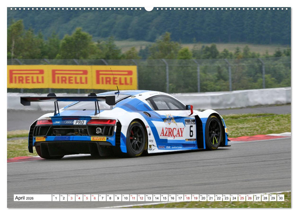 Faszination GT3 RACING (CALVENDO Premium Wandkalender 2026)