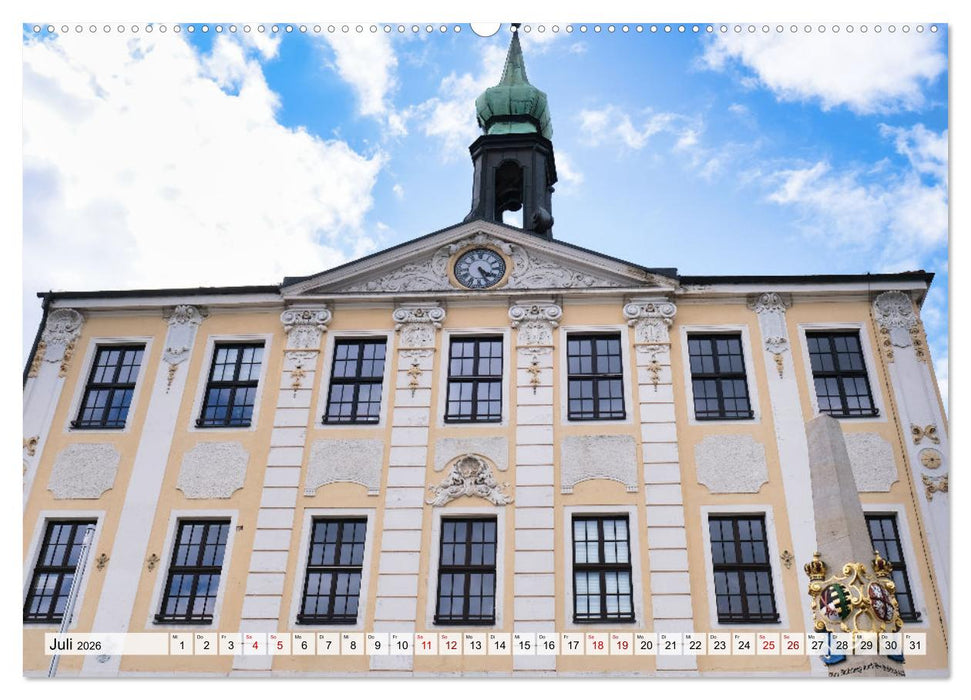 Radeberg und die Schlösser im Rödertal (CALVENDO Premium Wandkalender 2026)