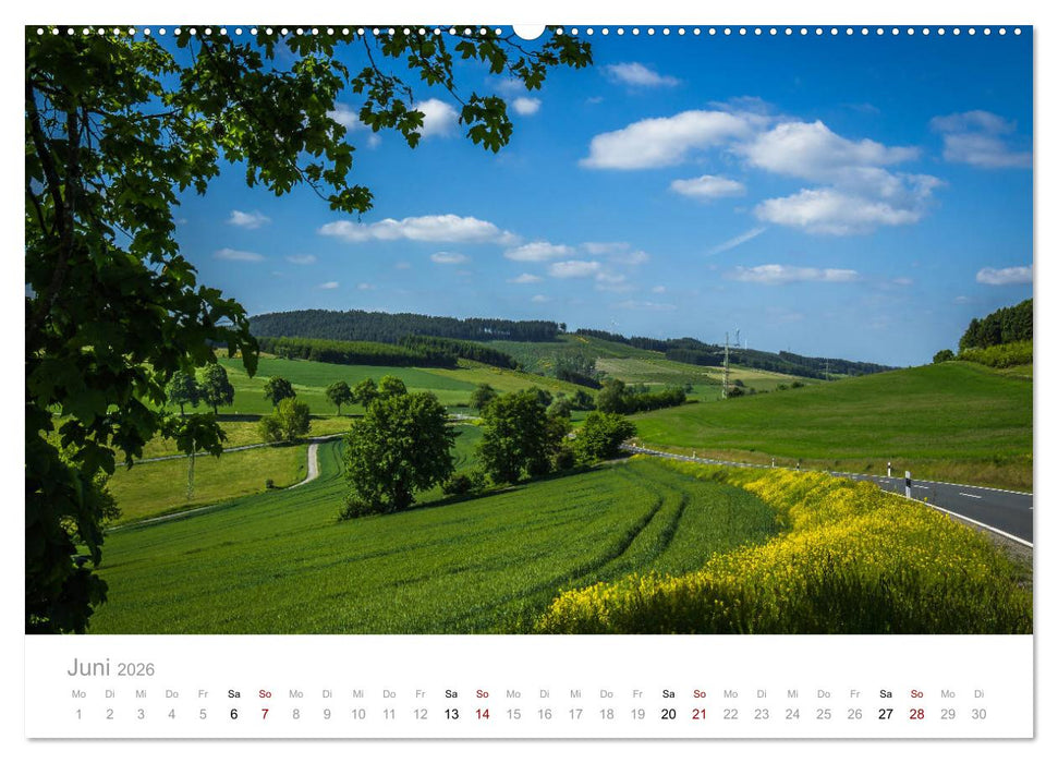 Schönes Sauerland (CALVENDO Premium Wandkalender 2026)
