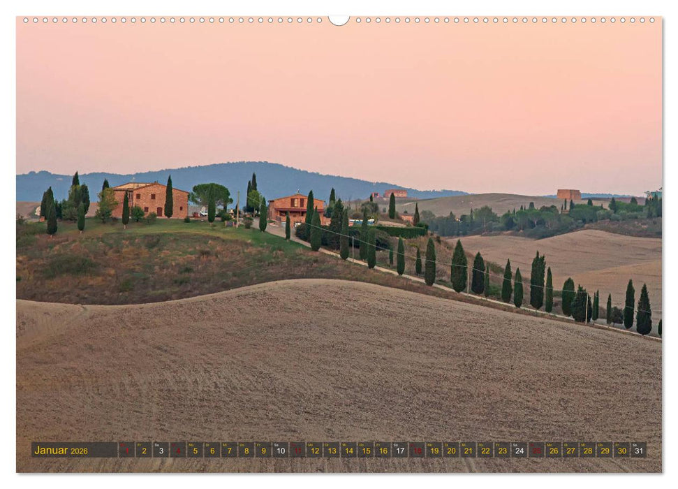 Faszination Toskana (CALVENDO Wandkalender 2026)