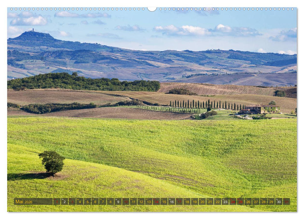 Faszination Toskana (CALVENDO Wandkalender 2026)