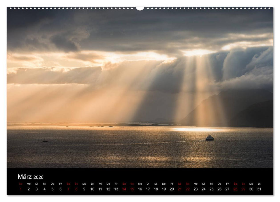 Lofoten - Inseln im Nordmeer (CALVENDO Premium Wandkalender 2026)