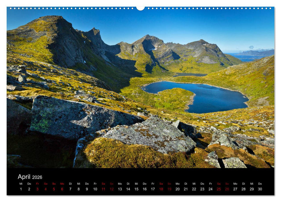 Lofoten - Inseln im Nordmeer (CALVENDO Premium Wandkalender 2026)