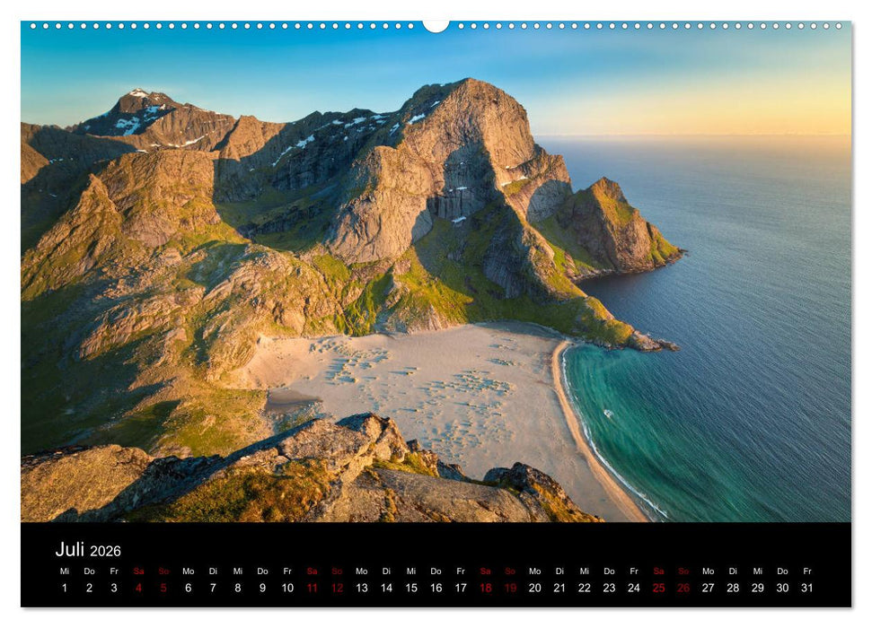 Lofoten - Inseln im Nordmeer (CALVENDO Premium Wandkalender 2026)